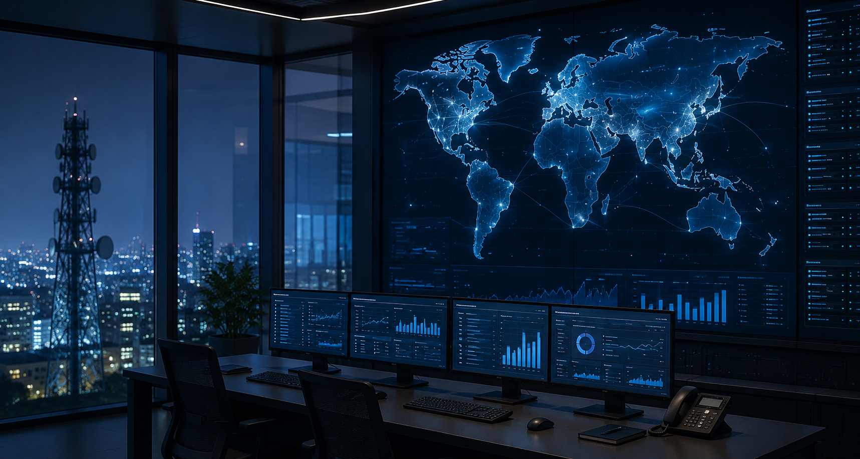 The CGI Division Data Intelligence Control Room